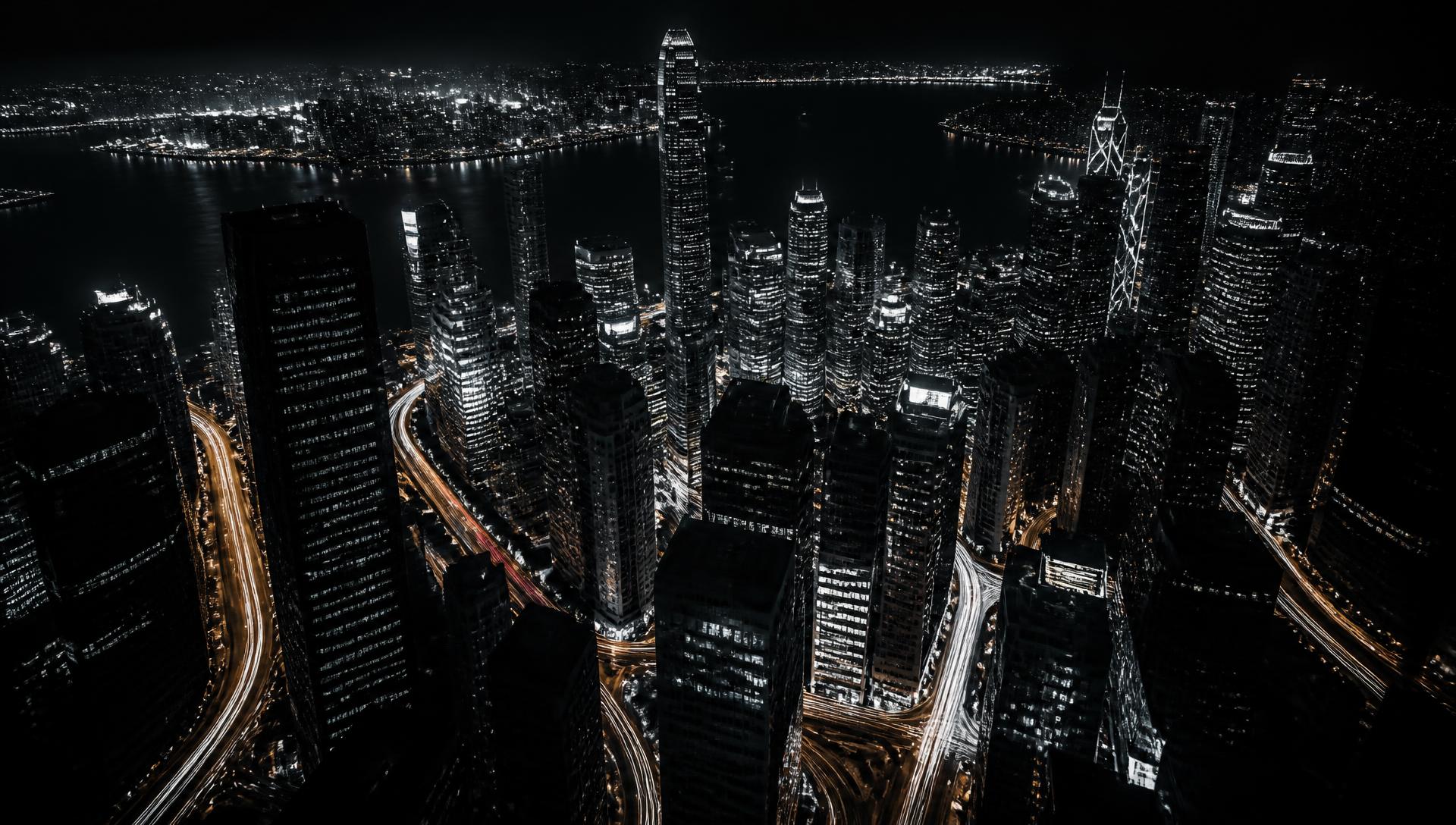 City skyline at night representing NorthAxis target markets